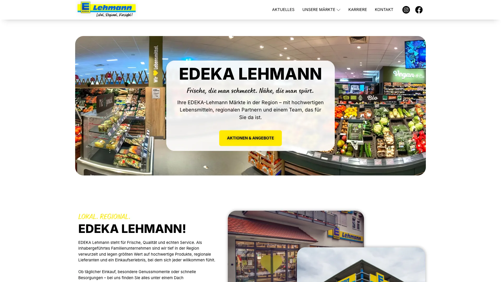 Website edeka-lehmann-kinzigtal.de